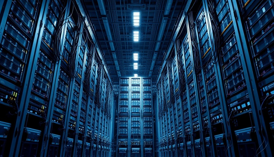Massive data center illustrating risks to US grid infrastructure.