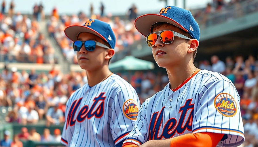 Mets players in vibrant gear, focused at stadium, NL East title drought context.