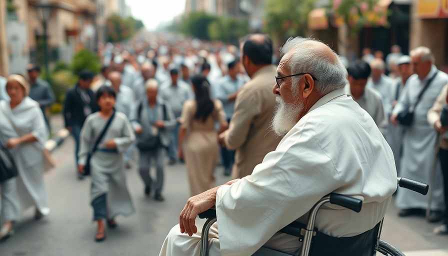 Pope Francis health update: elderly man in a wheelchair on balcony with crowd