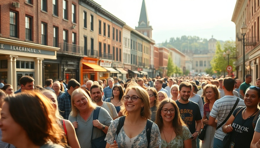 Good Morning America Asheville outdoor gathering scene.
