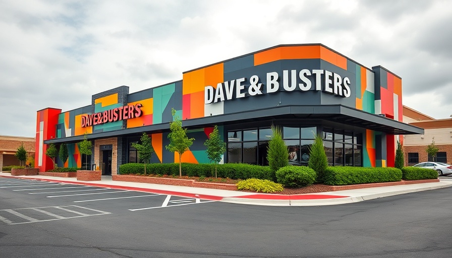 Dave & Buster's Balcones Heights renovations exterior view.