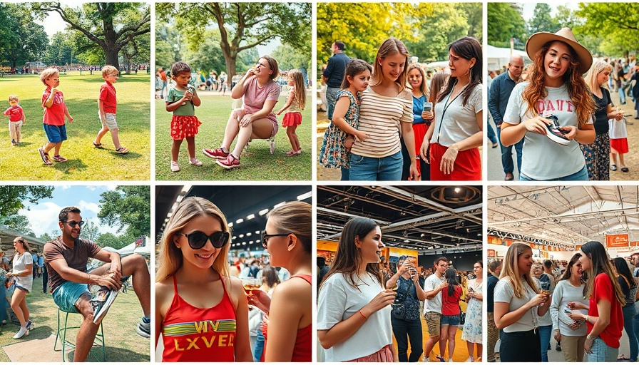 Houston weekend events collage showing local entertainment activities.