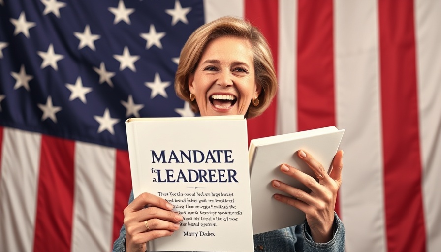Woman holding book with American flag background, Democratic Party Rogan interview cancellation.