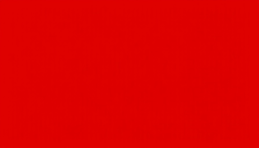 Solid red color square.