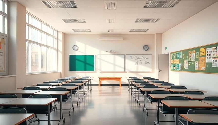 Frisco ISD open enrollment program classroom setup