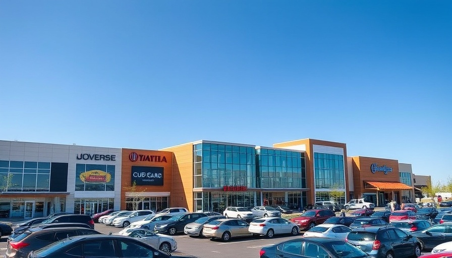 San Antonio business expansion seen in a bustling shopping center.