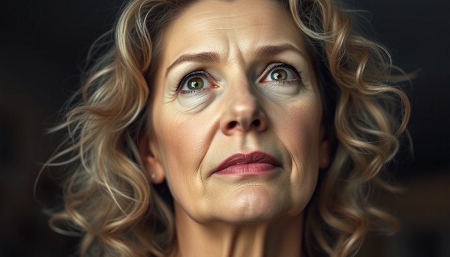 Close-up of Yolanda Saldívar in a neutral expression, indoors.