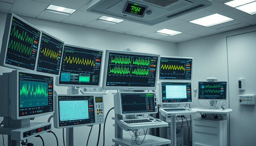 Advanced patient monitoring technology with multiple screens approved for FDA clearance.
