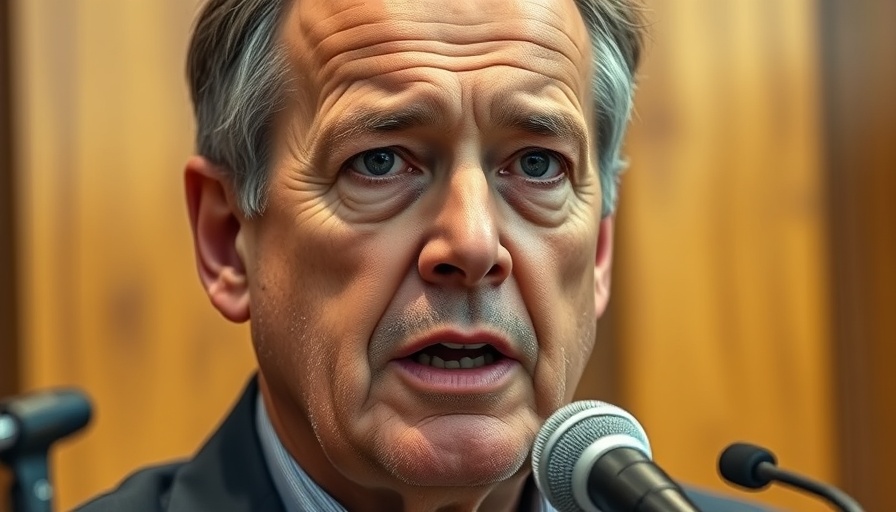 Middle-aged man discussing symptoms of nutritional deficiencies, serious expression.