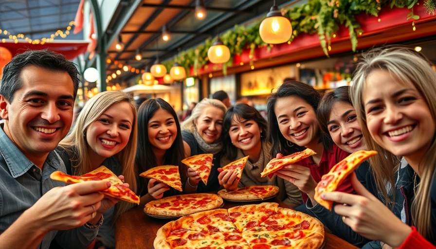 Groups savoring best pizza in San Antonio, vibrant settings.