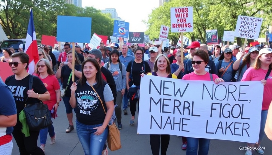 Hundreds gathered for ‘Mega March' in Dallas for immigration reform