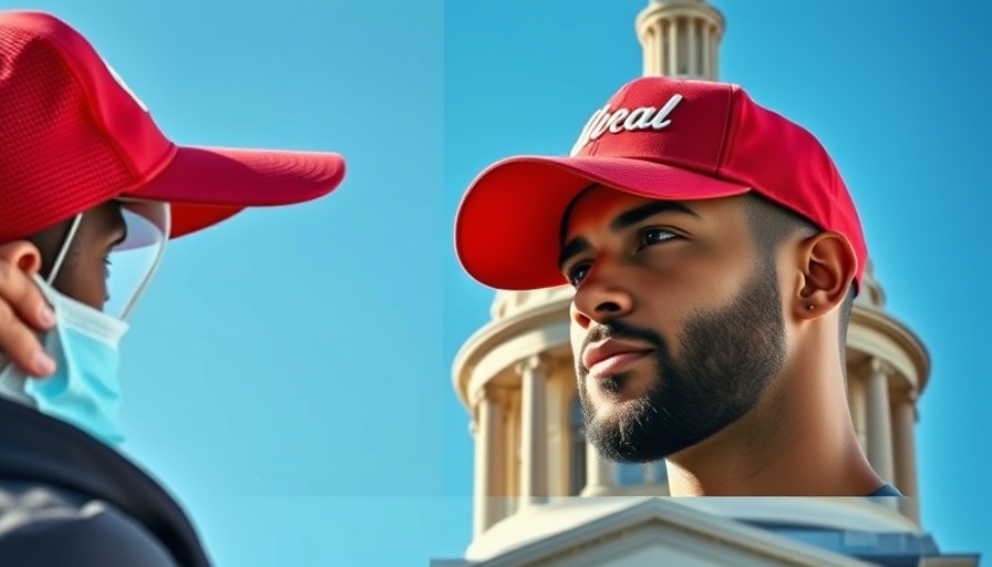 Elon Musk's $1 million giveaway to voters, man in cap and dome building.
