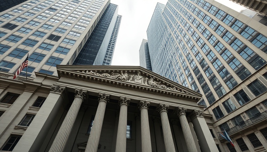 Iconic neoclassical building in Houston business district.