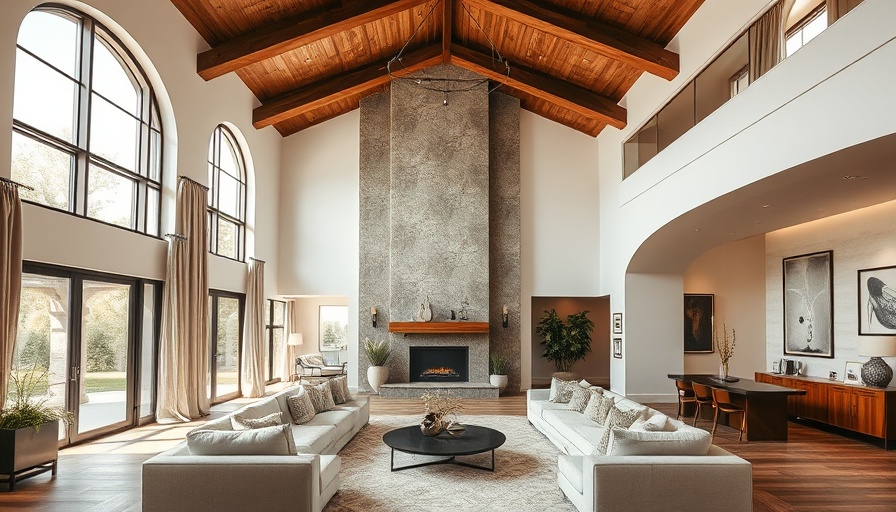 Luxurious living room in a San Antonio home with elegant decor.