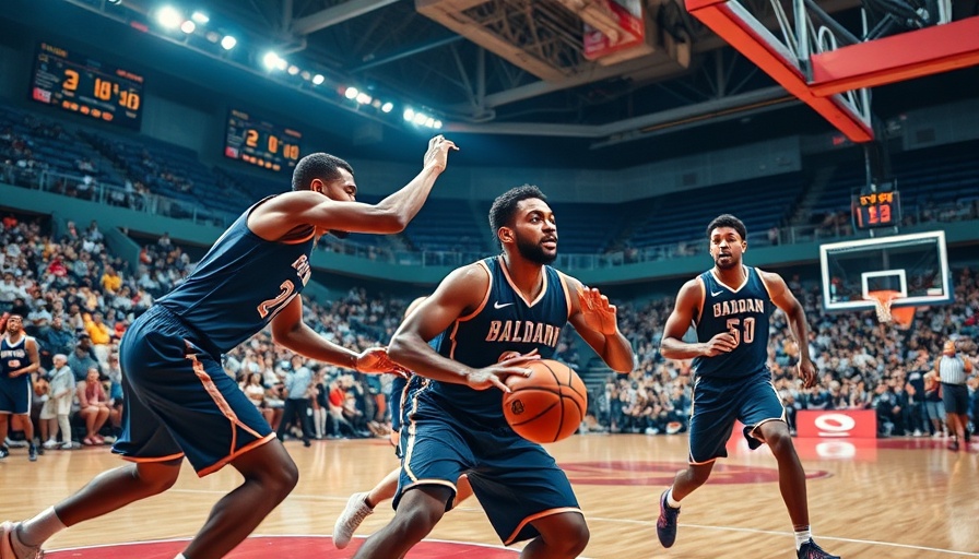 Houston Basketball Team shows respect and skill in NCAA Tournament game.