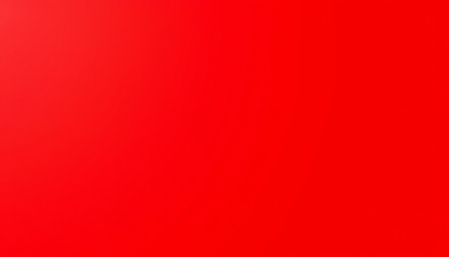 Plain red background symbolizing Texas tariffs impact on economy