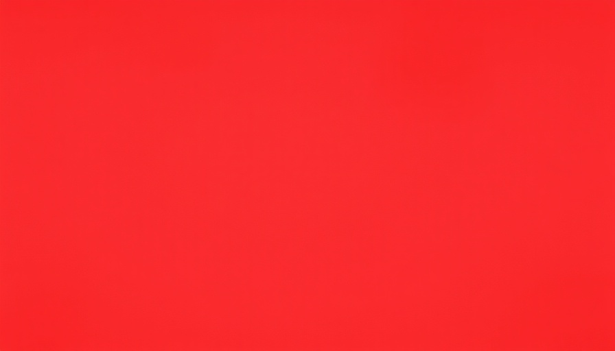 Solid red color square, minimalistic design for Texas news abortion.