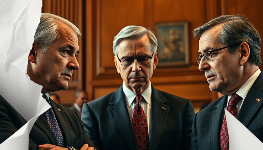 Political leaders in tense debate, related to trump tariff predictions.