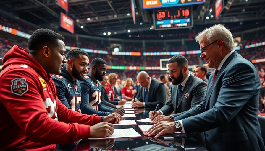 MI New York MLC 2025 signings in a modern arena with players and executives.