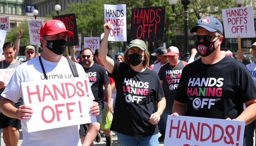 Protesters tee off against Trump and Musk in 'Hands Off!' rallies in Houston and across the US