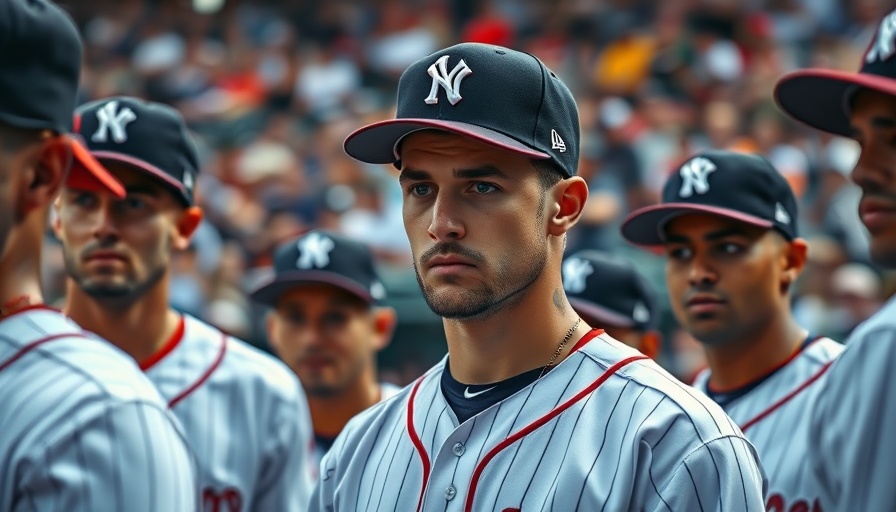 David Peterson health scare on baseball field with teammates.
