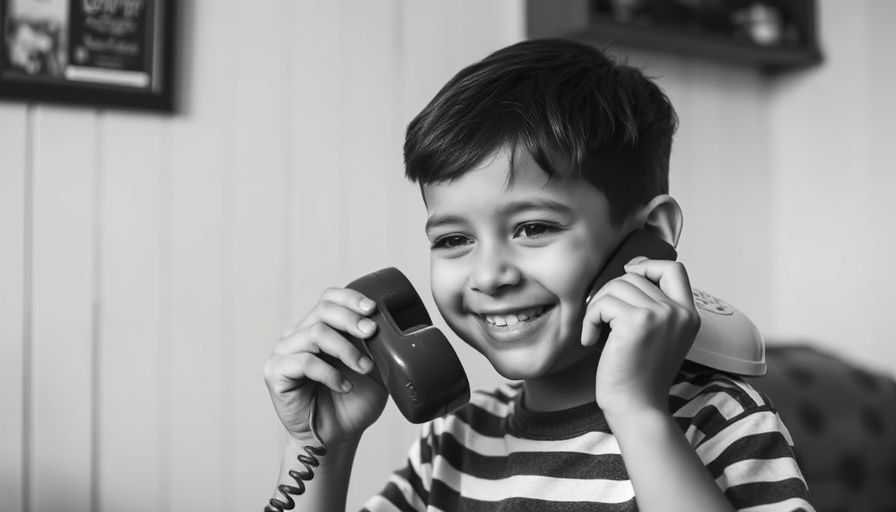 Jay North as Dennis the Menace, vintage phone scene.