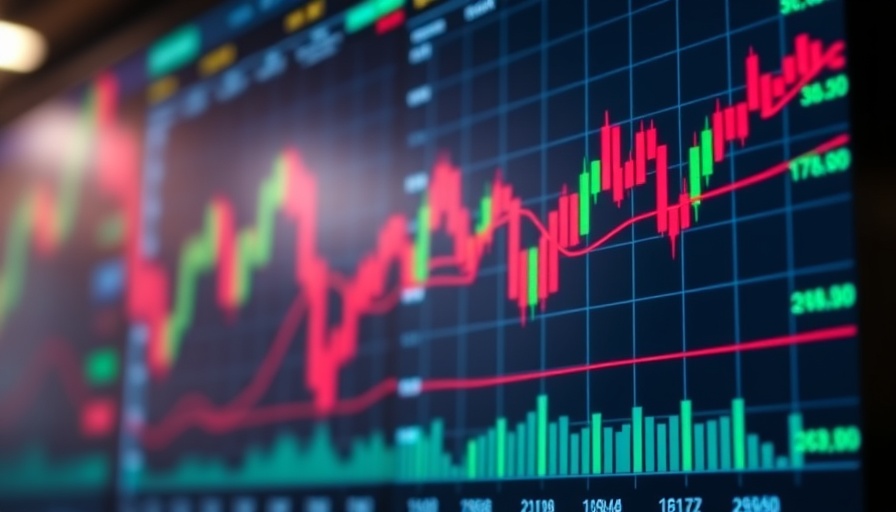 San Antonio business trading screen showing stock prices and graphs.