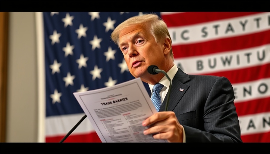 Trump tariffs speech impacts American health care with trade barriers.