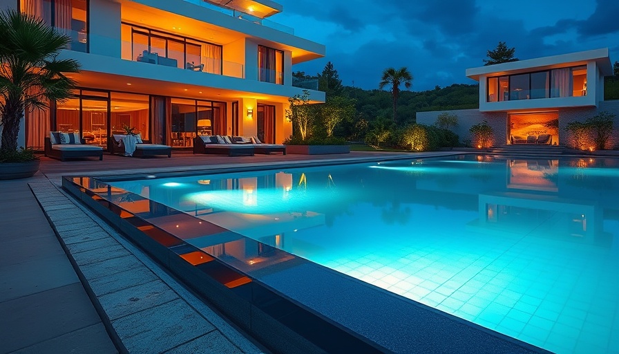 Elegant luxury mansion in Austin's real estate market at dusk.
