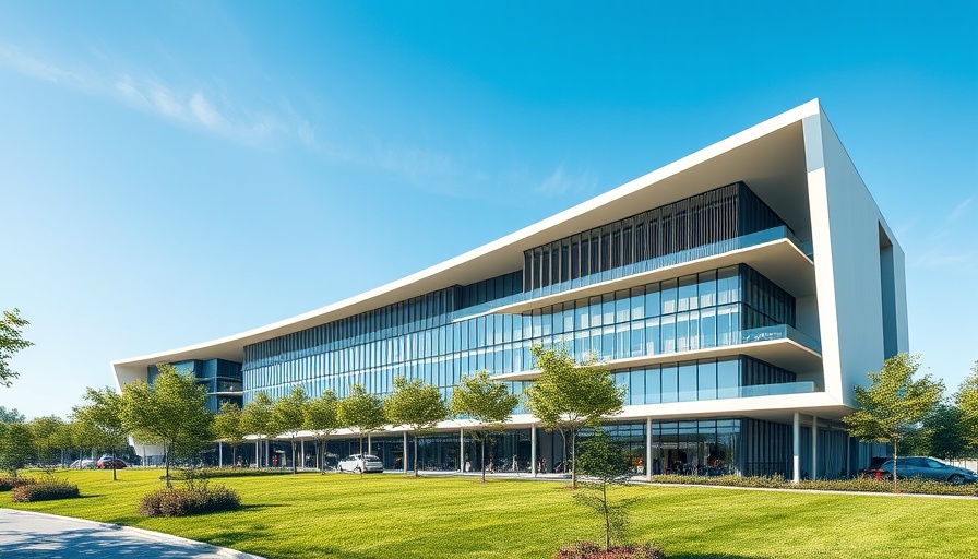 Modern redevelopment at former JCPenney HQ Plano site.