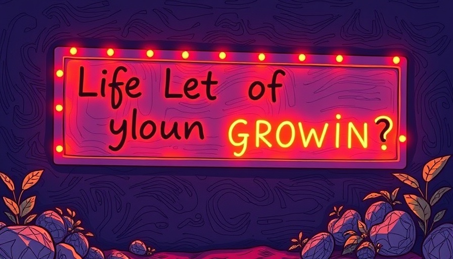 Life let you down again? Congratulations – you’re growing