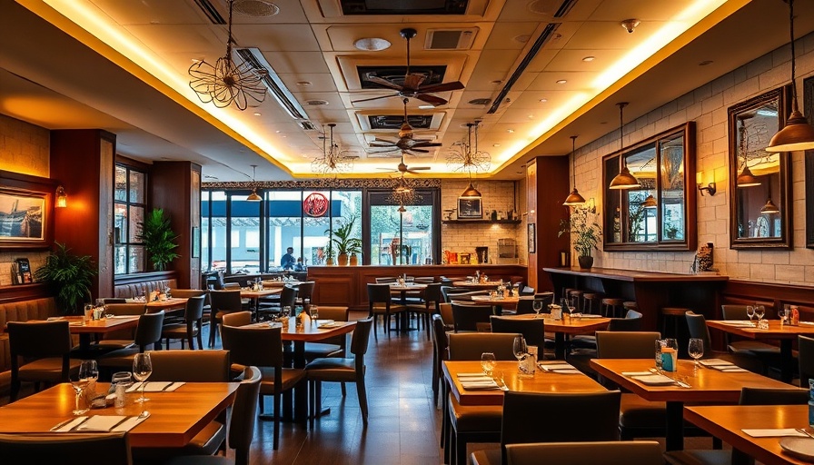 Gloria's Latin Cuisine relocates to Plano with stylish and vibrant restaurant interior.