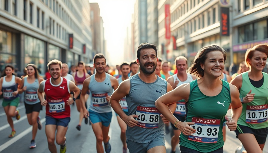 Runners at the Frisco Texas Big Star Half Marathon 2025.