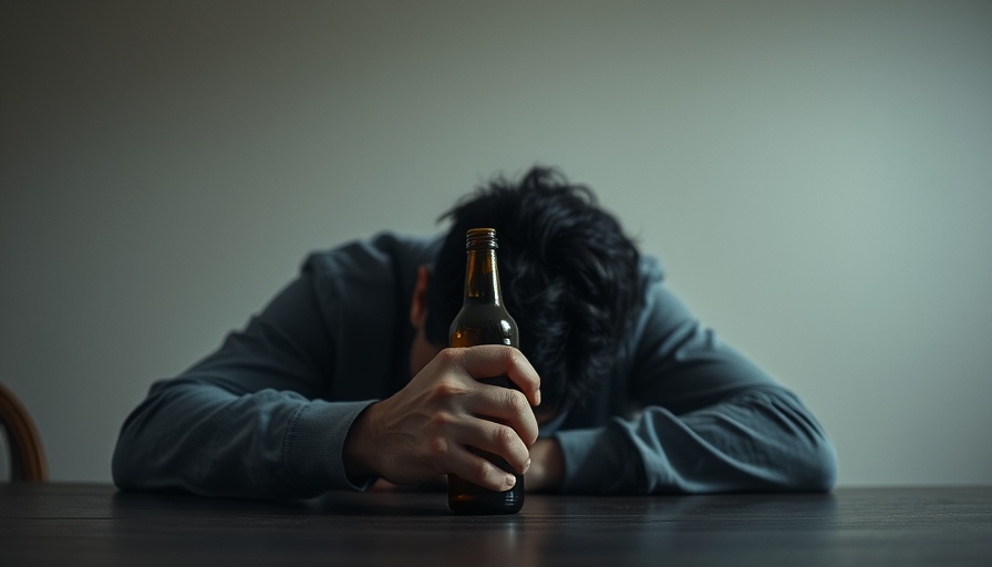 Sobering image highlighting alcohol deaths in England.