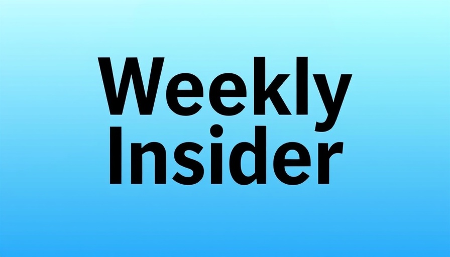 Minimalist Weekly Insider text on gradient background, health and wellness.