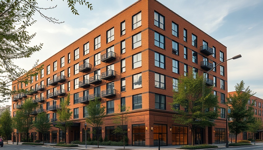 Modern building in Irving multifamily project redevelopment.