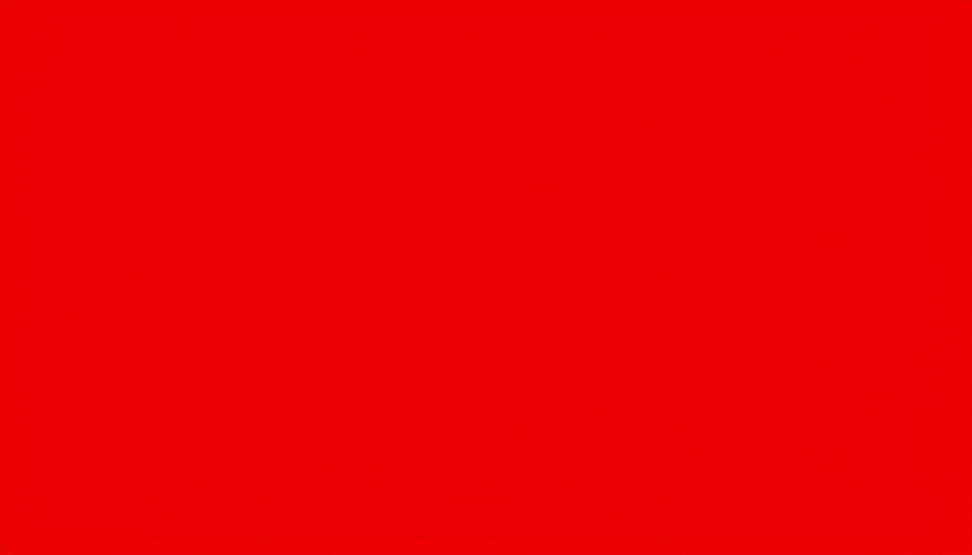 Solid red color block.
