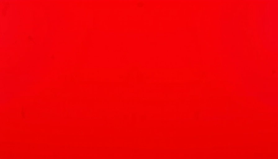 Solid red background representing Dan Patrick running for fourth term.