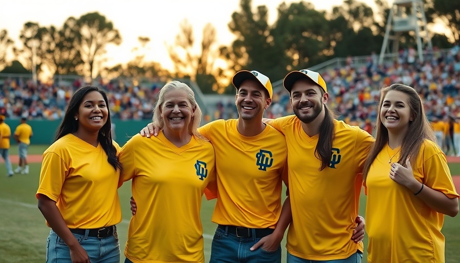 Savannah Bananas celebrate foster families on baseball field.