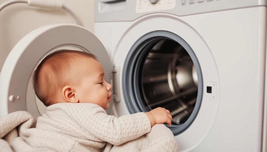 Put your baby down to nap near a washing machine, expert says