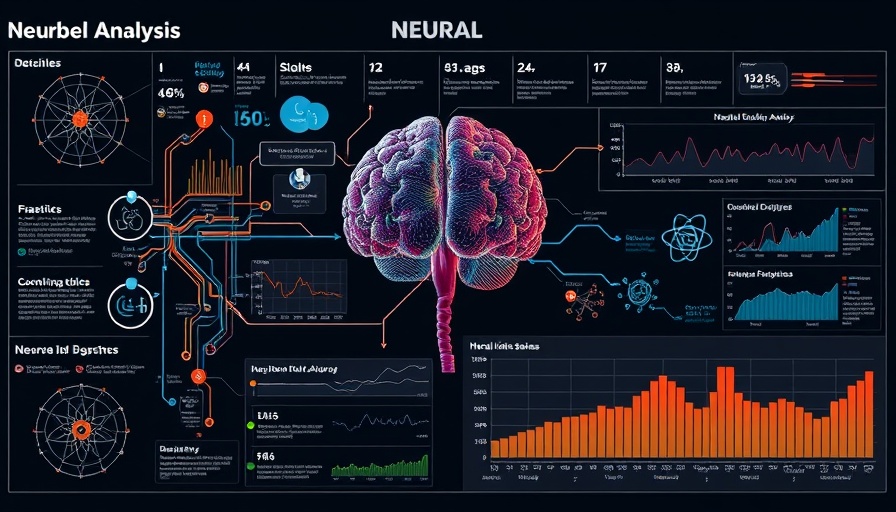 Scientific infographic on neural fingerprints and team flow states, vibrant colors.