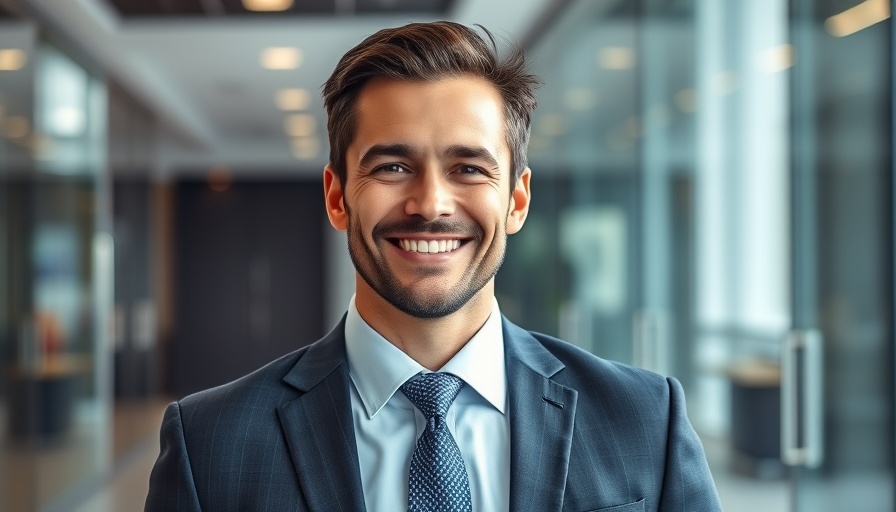 Braemont Capital fundraising professional in modern office.