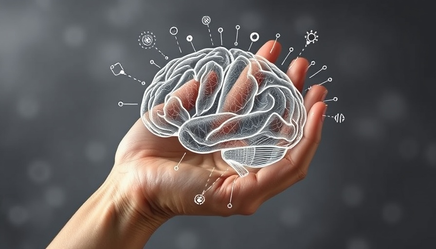 Conceptual brain stimulation illustration symbolizing decision-making speed.