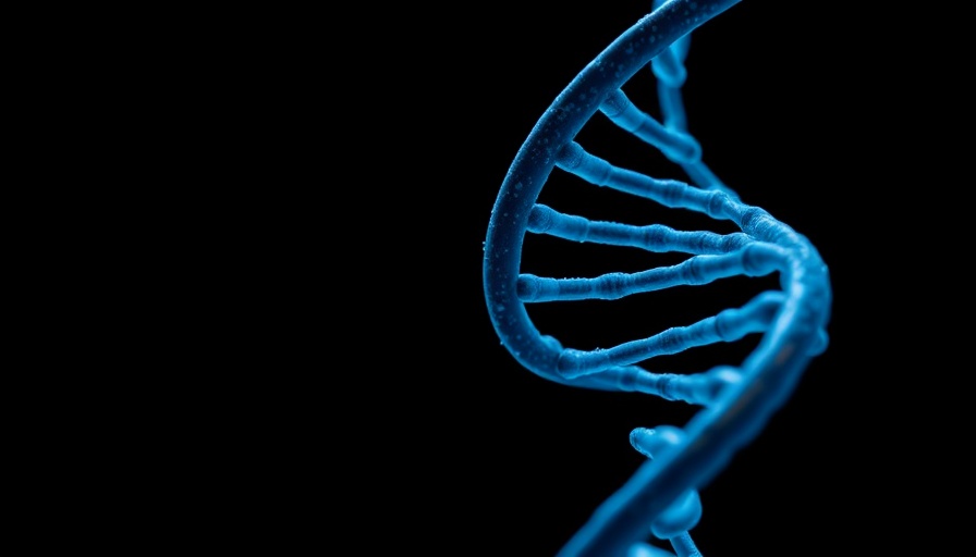 Intricate DNA helix glowing softly representing genetic research.