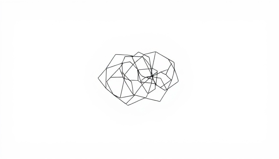 Abstract gray shape, intricate design, neutral background.