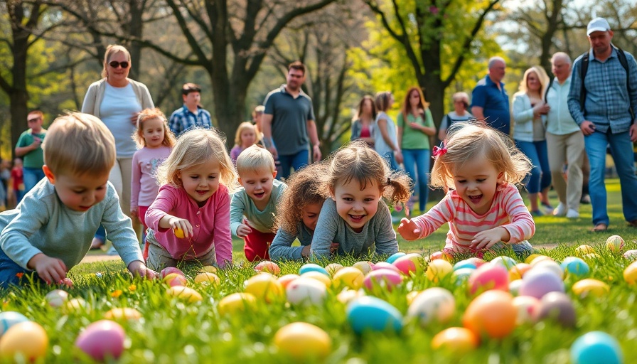 Easter Egg Hunt San Antonio 2025 children excitedly enjoying event.