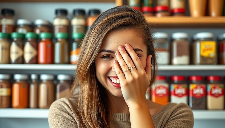 Organized spice jars in kitchen for spice storage tips.