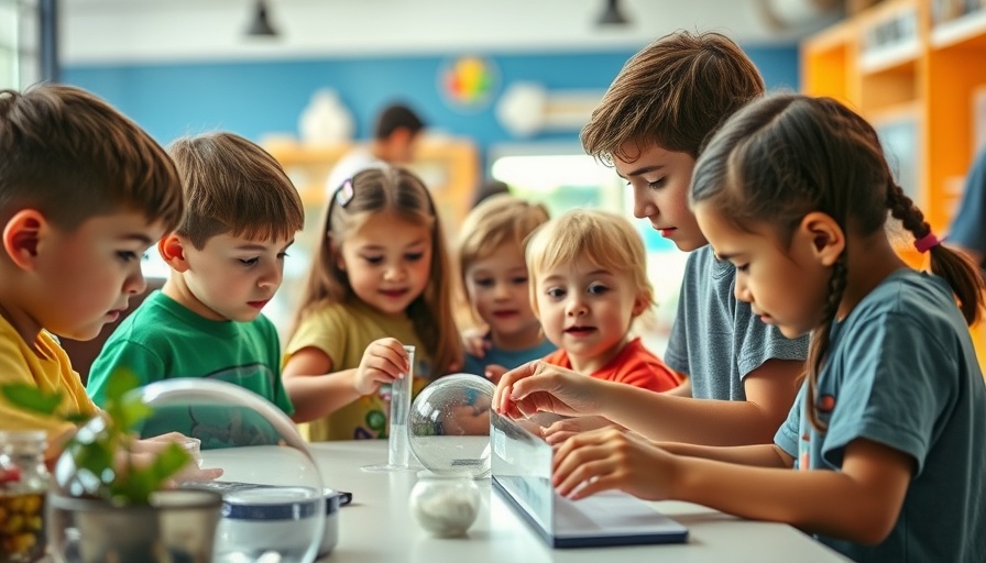 Children learning at Health Museum Summer Camps in Houston.