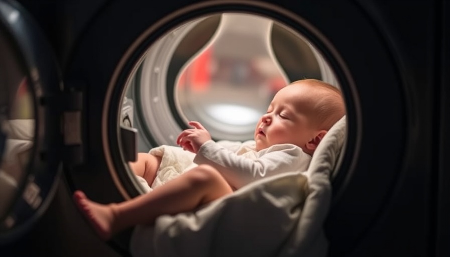 Put your baby down to nap near a washing machine, expert says