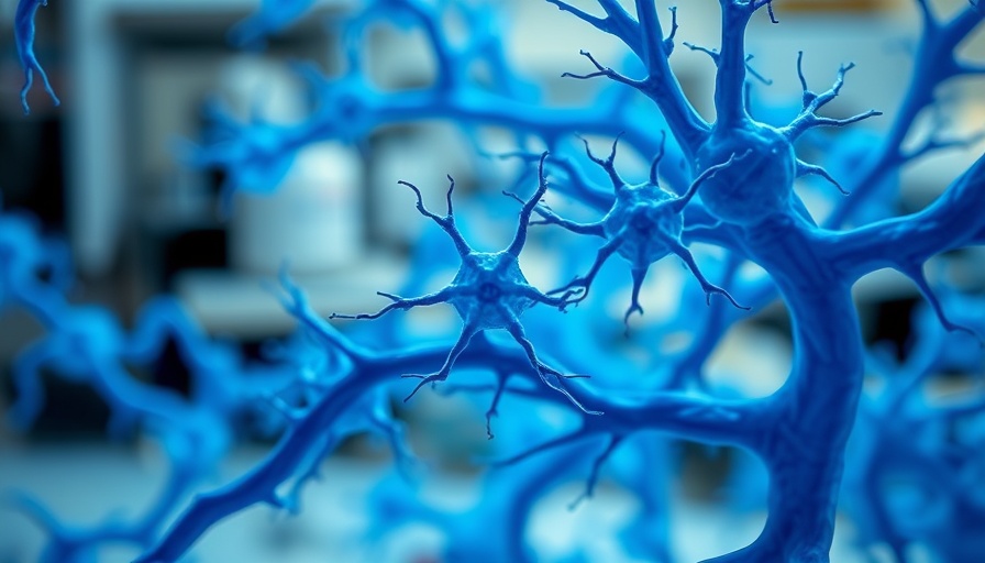 Microscopic view of neural cells related to N-cadherin differentiation.